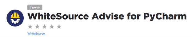 PyCharm WhiteSource Advise plugin