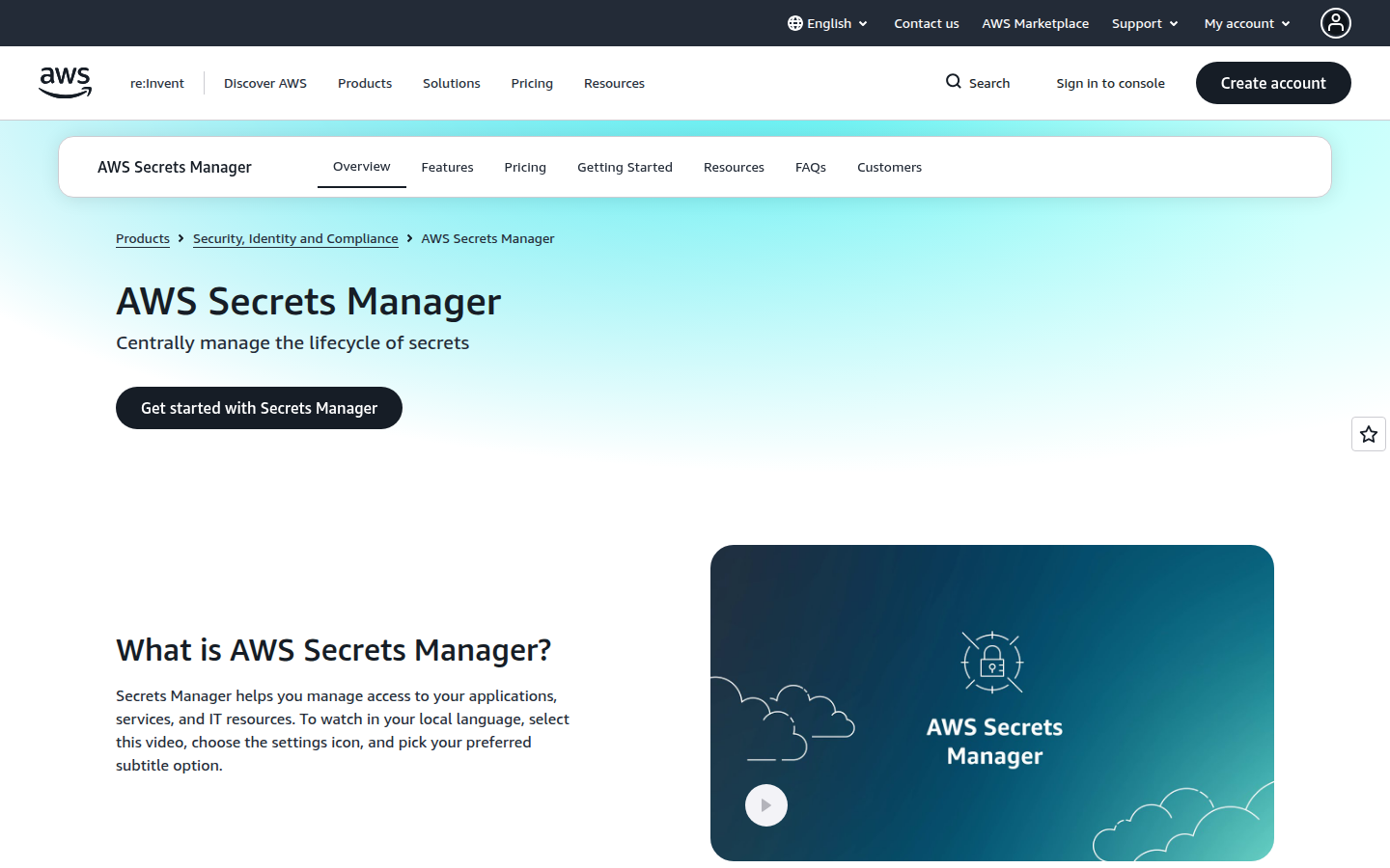 AWS Secrets Manager