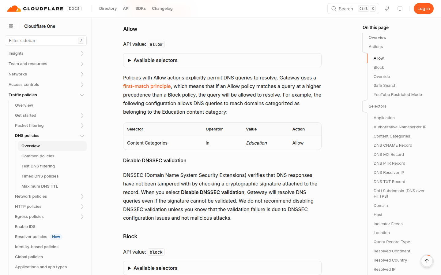 Cloudflare Gateway