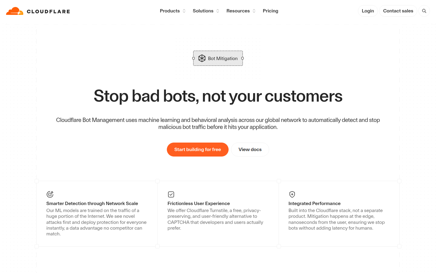 Cloudflare Bot Management