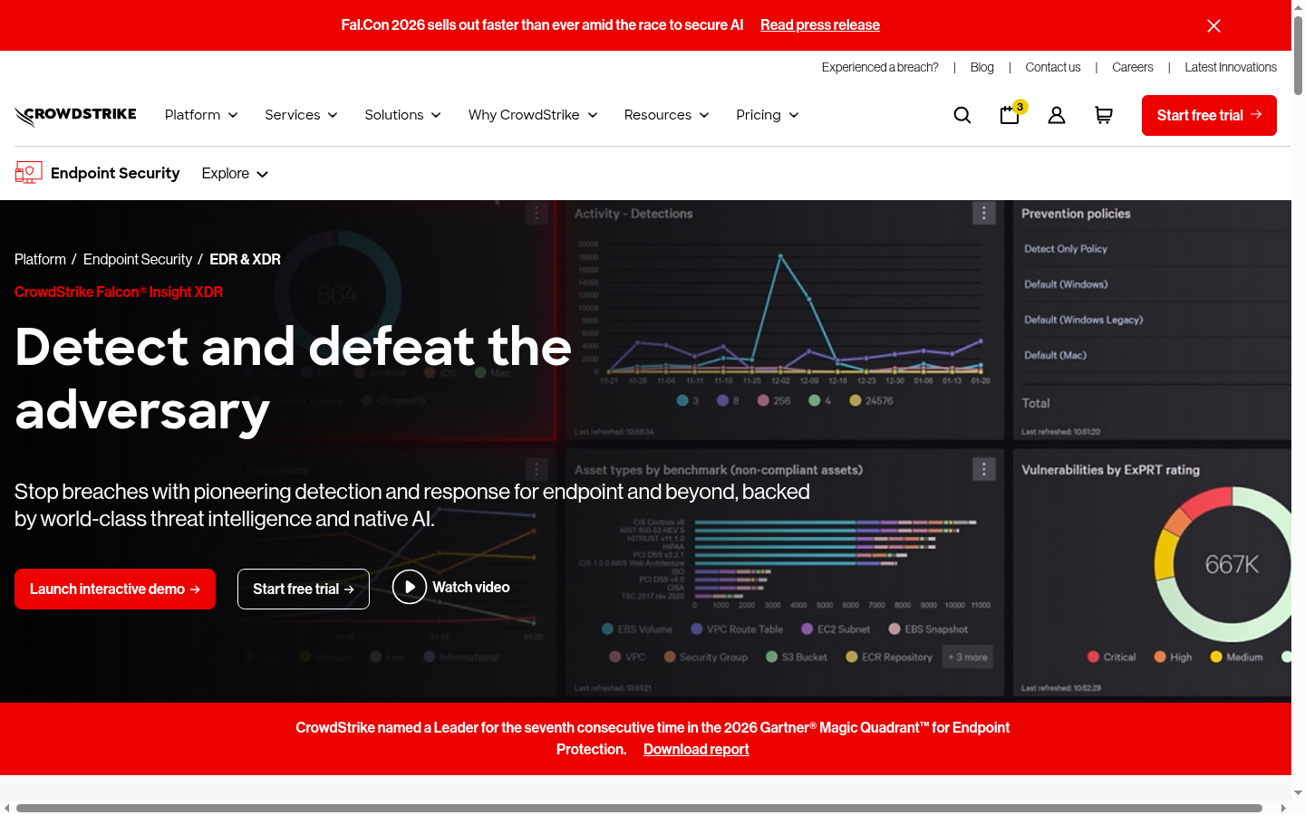 CrowdStrike Falcon Insight XDR