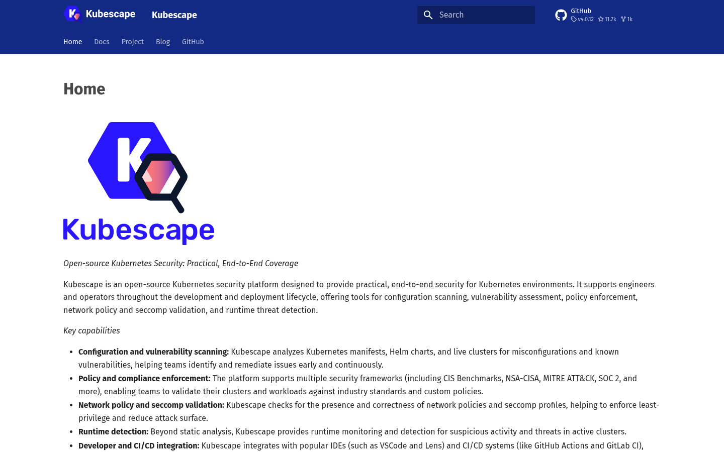 Kubescape