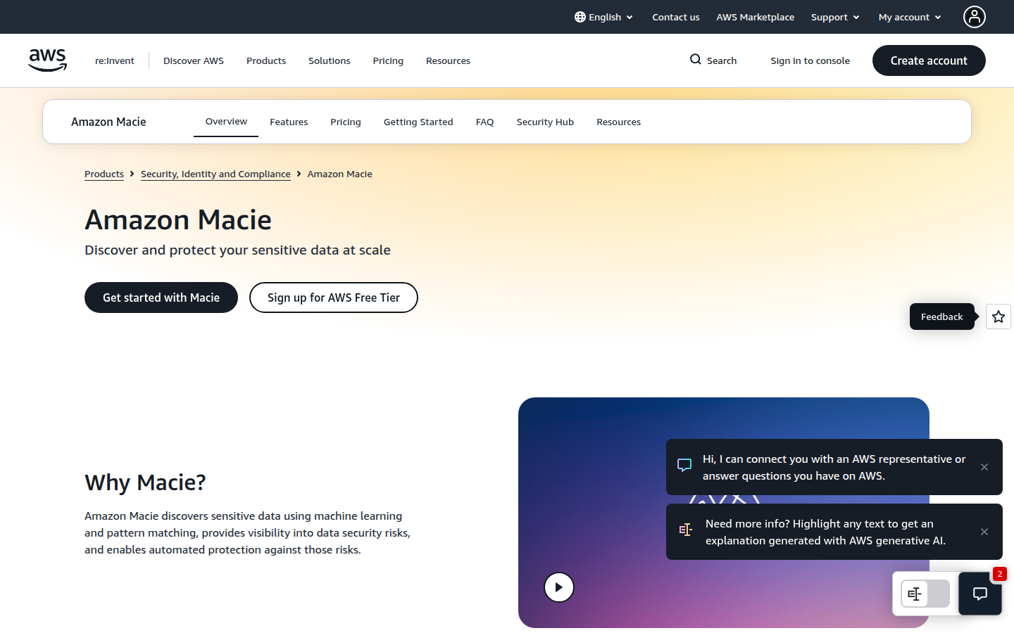 Amazon Macie