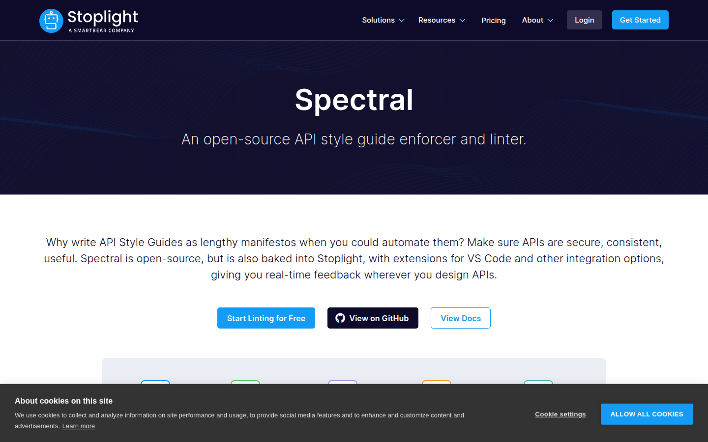 Spectral homepage