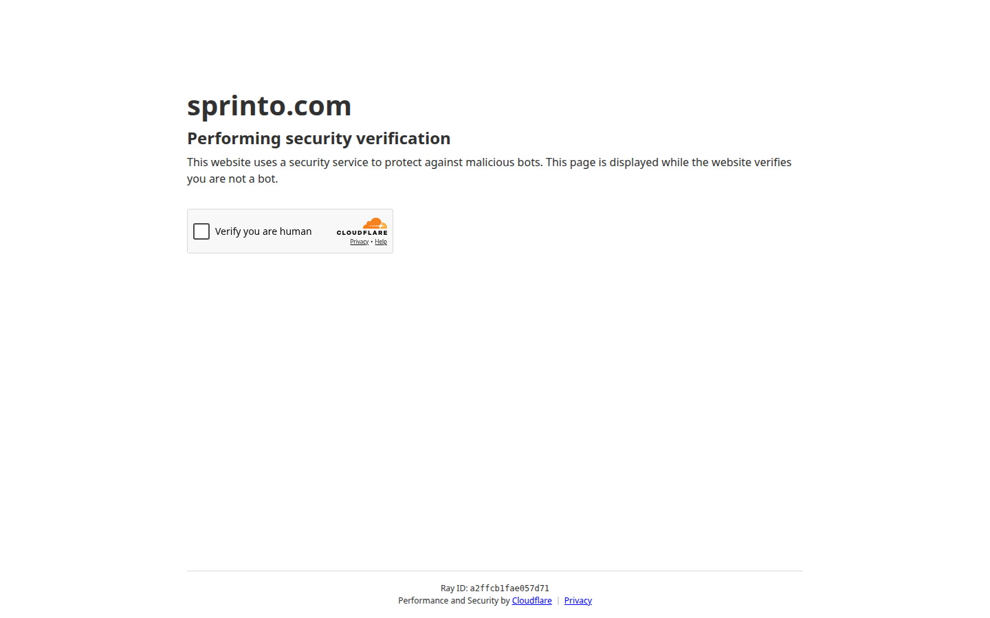 Sprinto