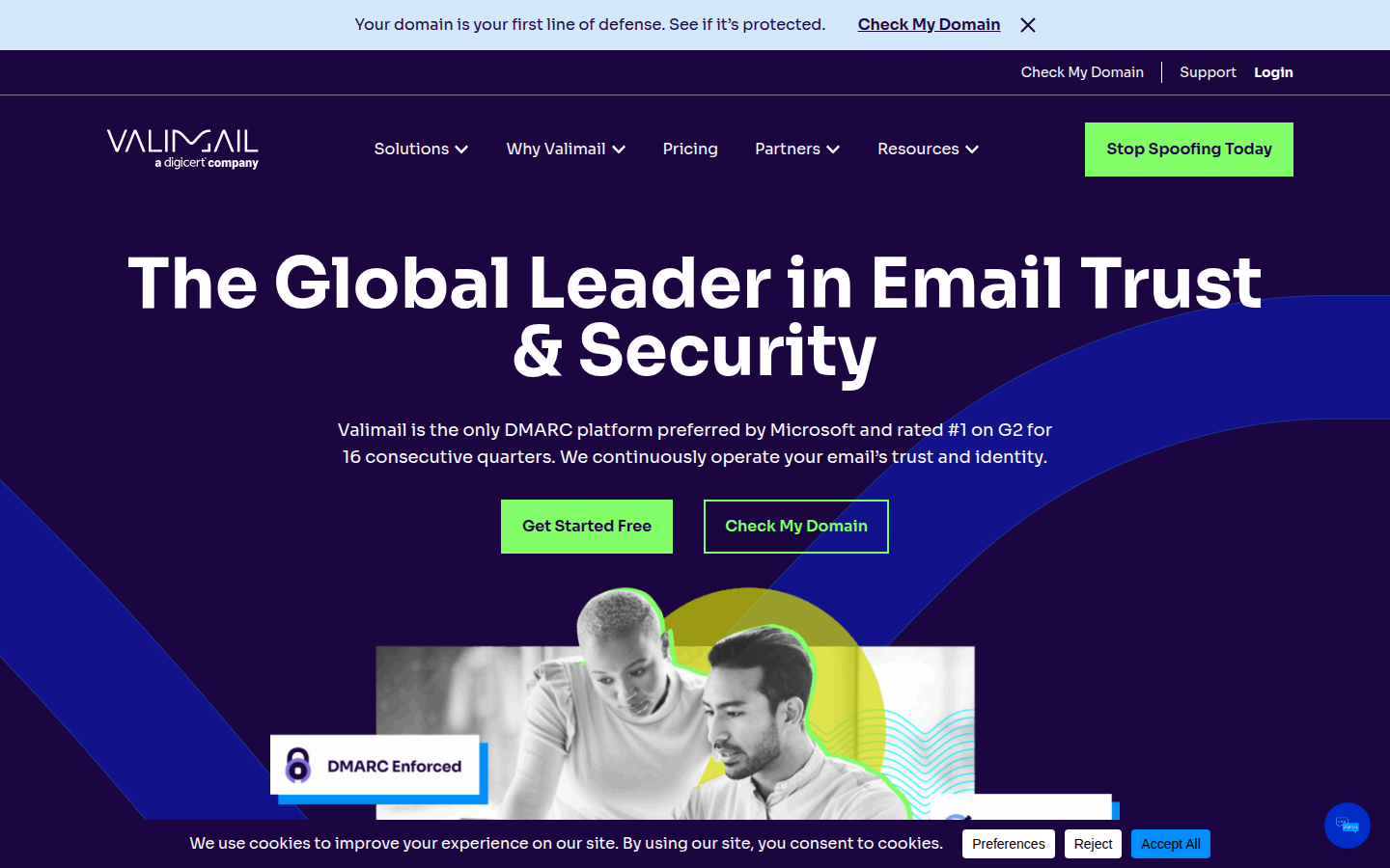 Valimail DMARC email authentication platform