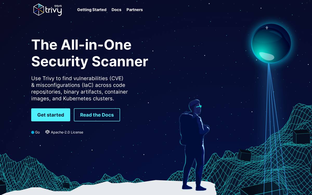 Trivy scanner project site