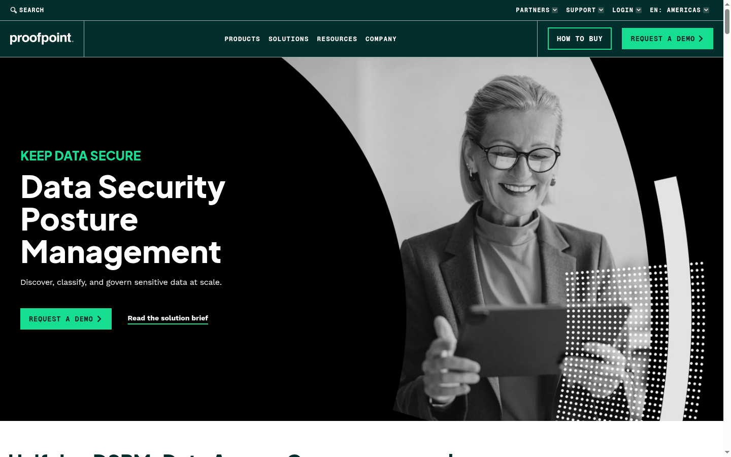 Proofpoint Data Security Posture Management platform