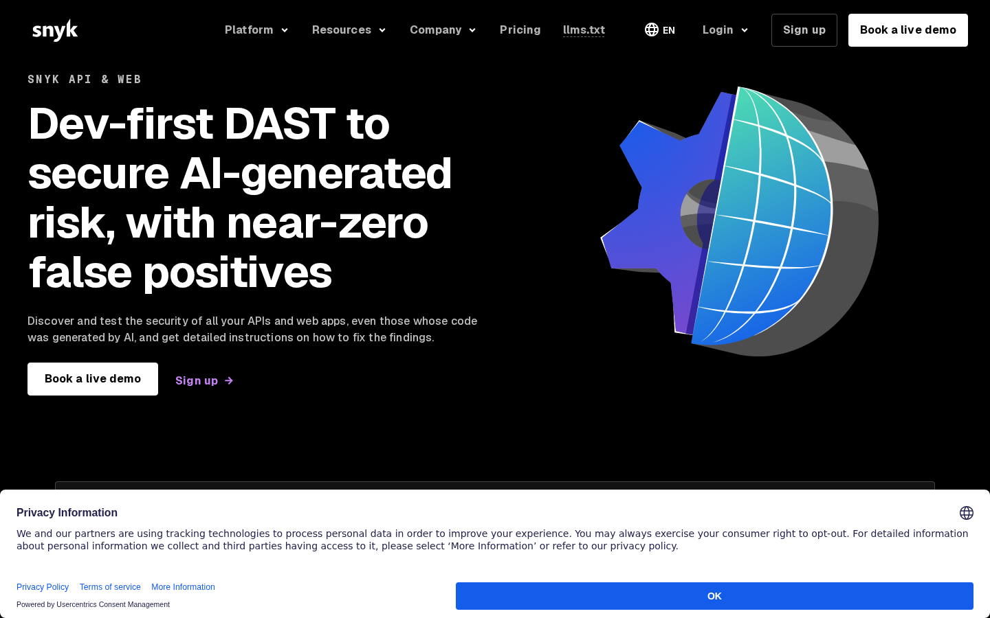 Snyk API and Web DAST product formerly Probely