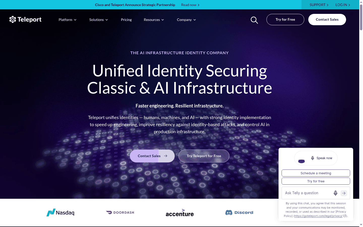 Teleport Infrastructure Identity platform