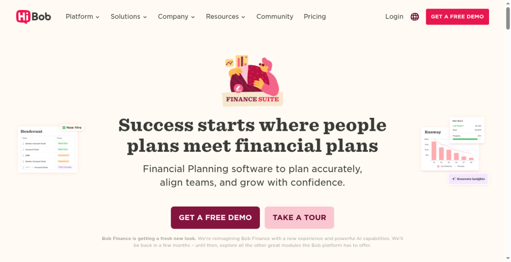 HiBob Finance Suite