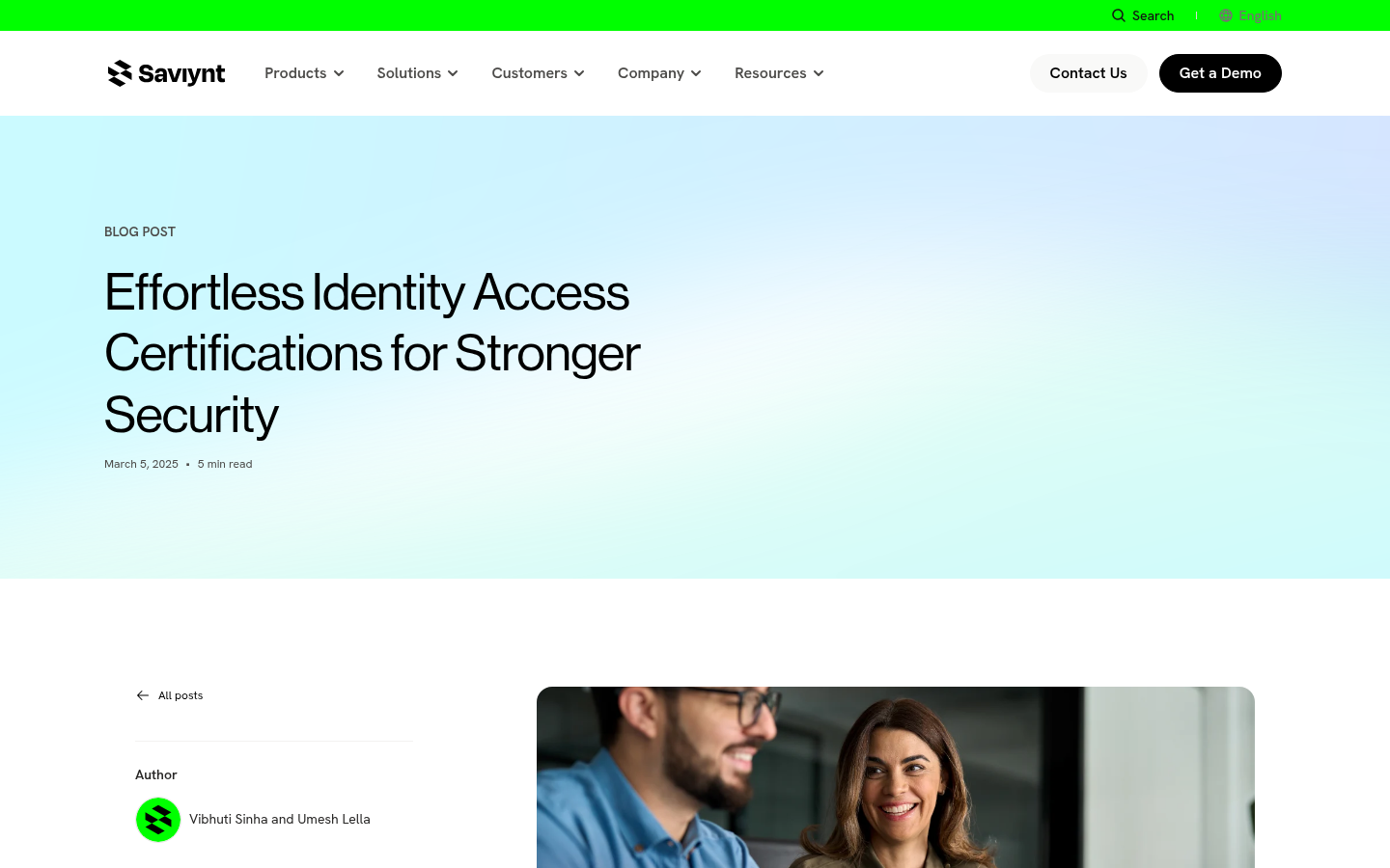 Saviynt identity access certification